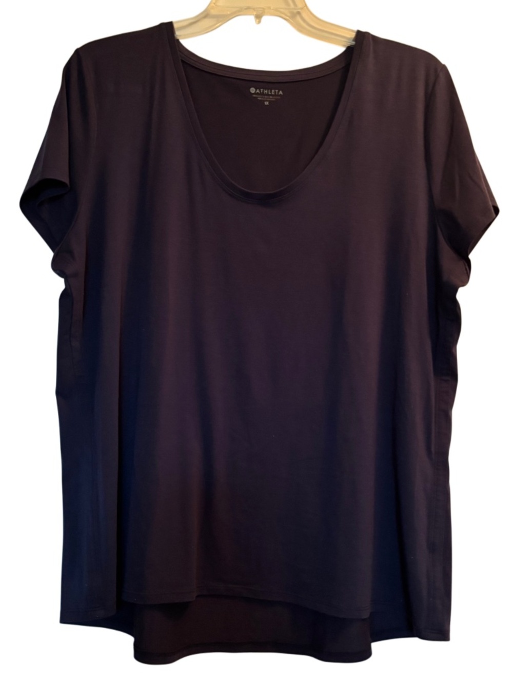 Women’s Athleta Essence Vital Tee in Navy Sz 1X
